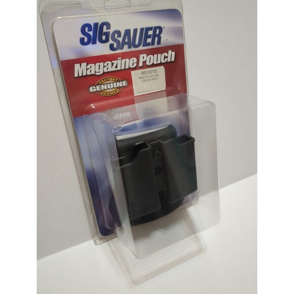 Sig Sauer P220 Black Polymer Double Magazine Pouch NIP - Picture 6 of 6